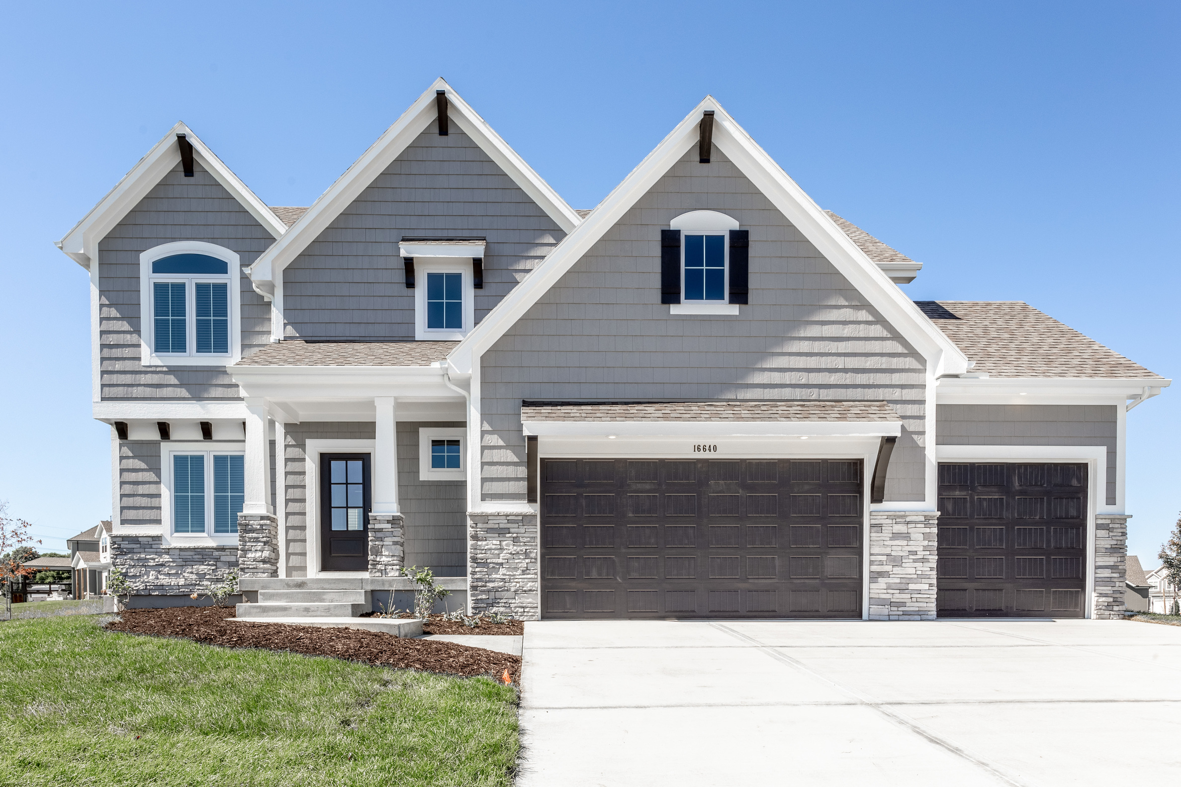 1- Jackson II, 2 Story New Home Builder Kansas City. Overland Park, KS Home Builders